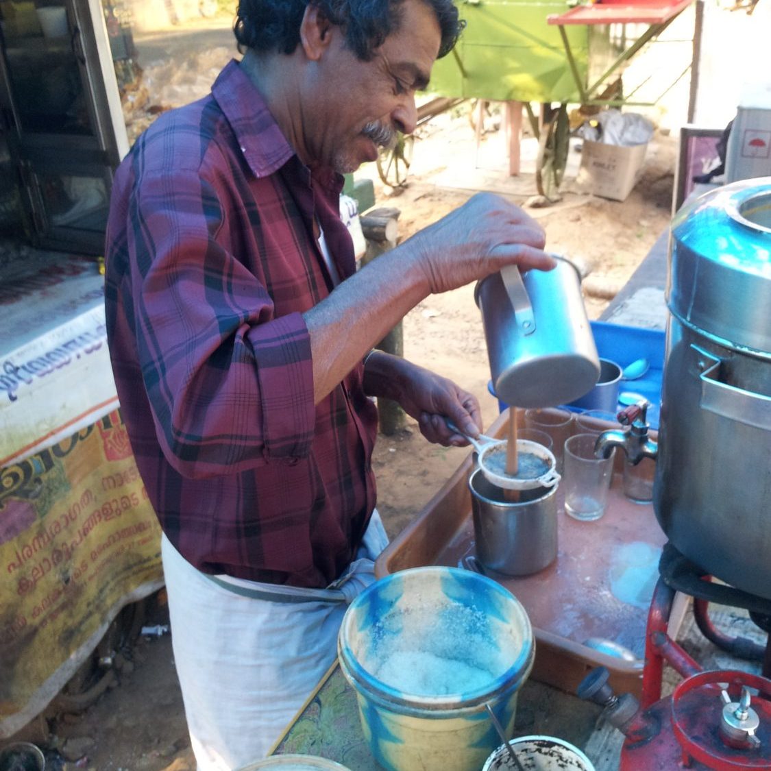 Indischer Coffee to-go