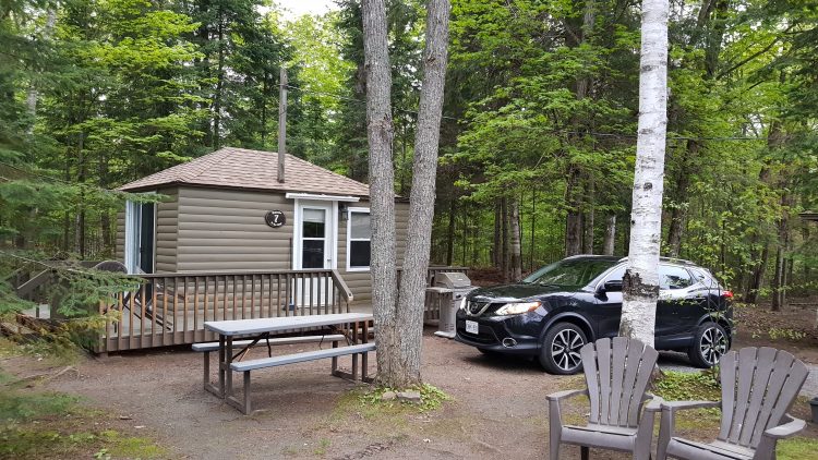 Hütte Algonquin Nationalpark