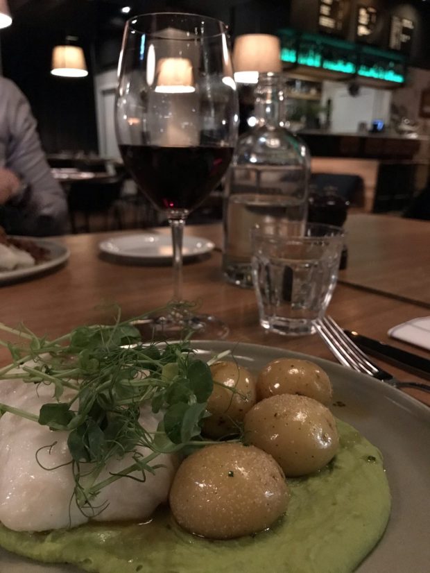 Kabeljau mit Salzkartoffeln