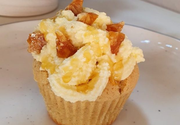 Rezept Vanille Erdnussbutter Muffins