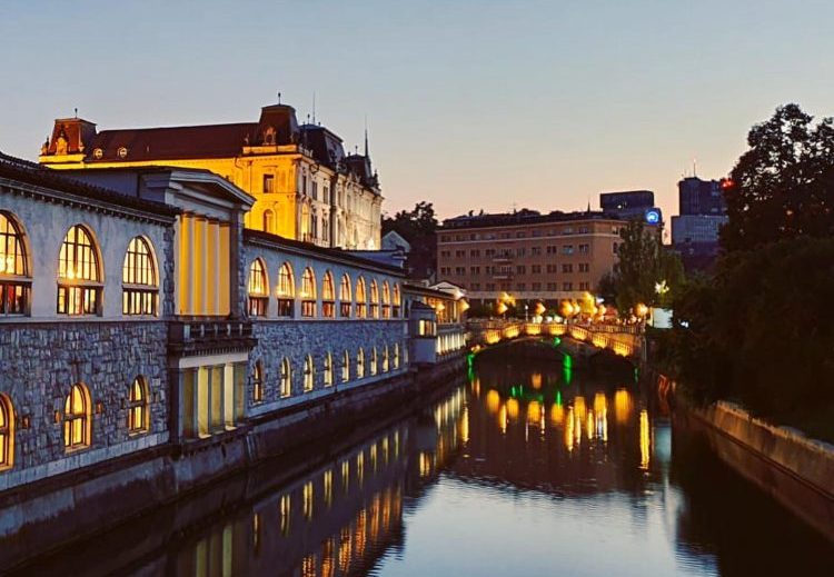 Ljubljana nachts