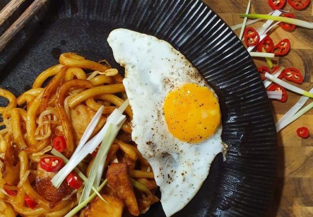 Rezept Lort Cha mit Hühnchen