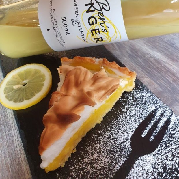 Rezept Zitronentarte mit Baiser
