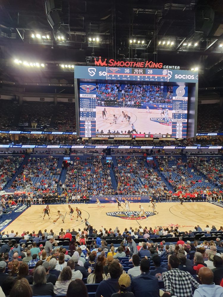 NBA Game - New Orleans Pelicans