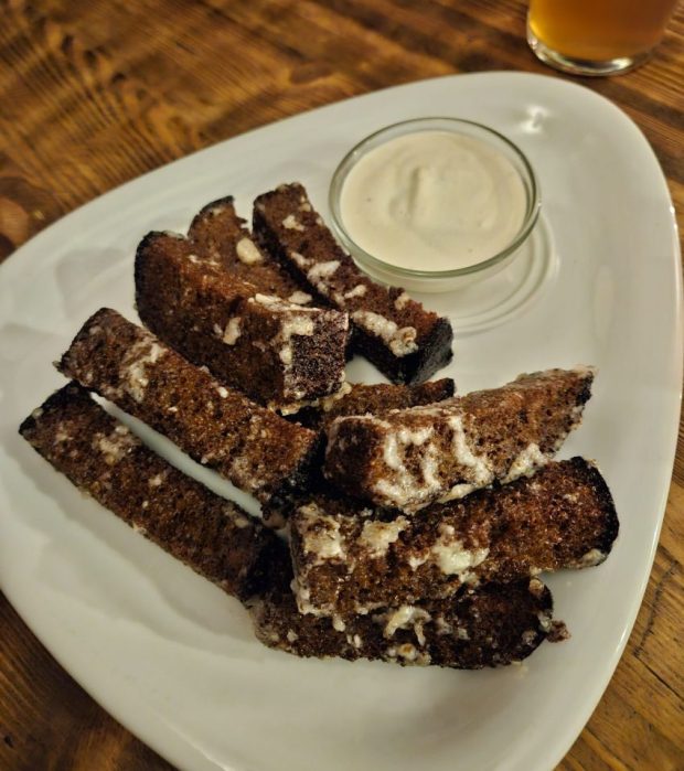 Lettisches Knoblauchbrot