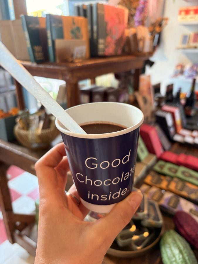 frozen chocolate smells like chocolate