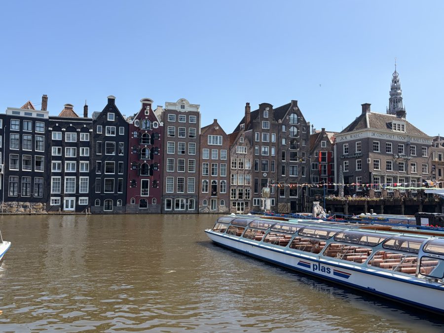 Amsterdam schiefe Häuser